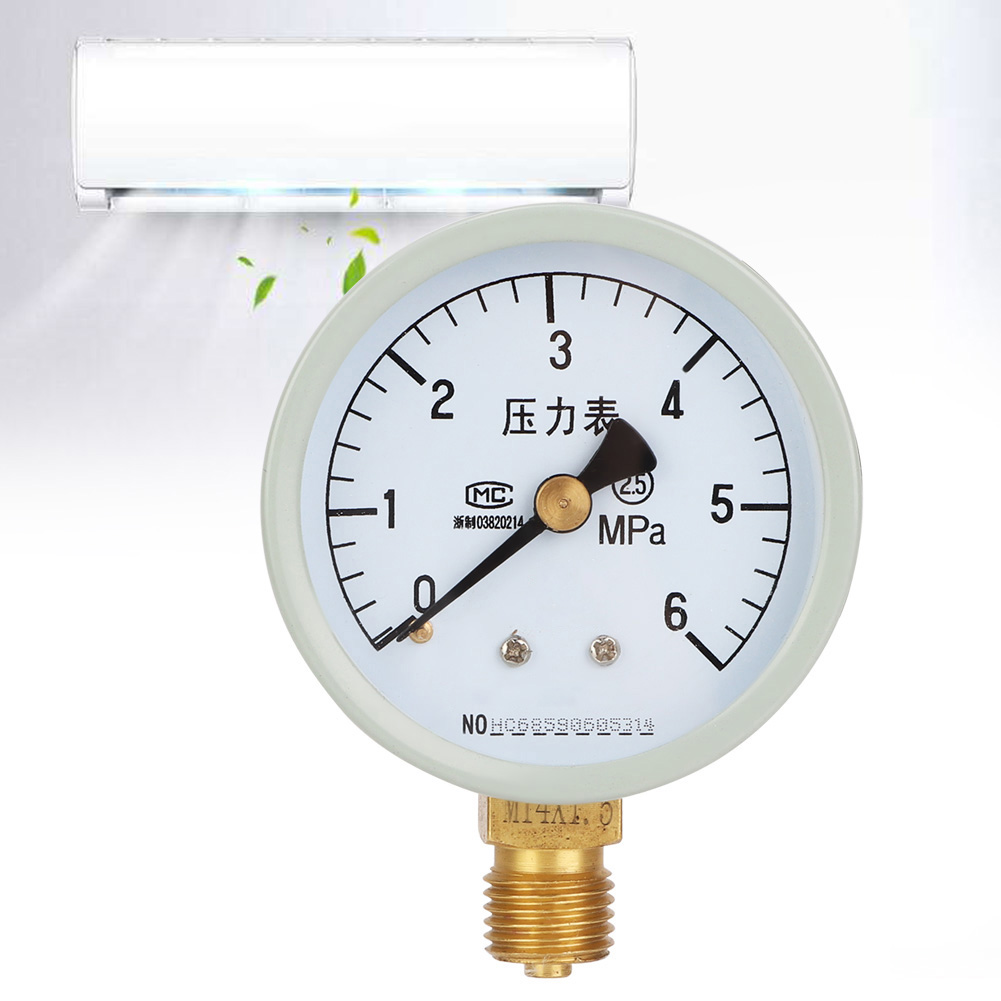 Dreiwege-kältemittelventil, Flüssigkeitsdruckmanometer, Quakeproof Ct-488 (manometer)