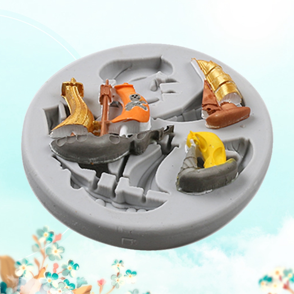 Diy-silikon-kuchenform Im Maritimen Stil, Ideal Zum Backen Von Fondant, Cupcakes Und Desserts 06