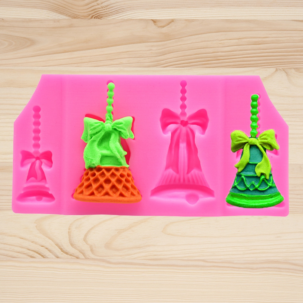 Diy-weihnachts-silikonform, Mehrfach Dekorierte Kuchen-, Fondant- Und Schokoladenform (20)