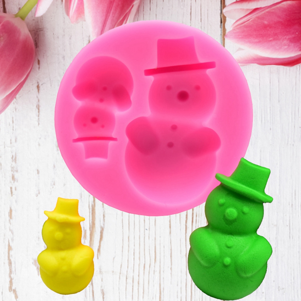 Diy-weihnachts-silikonform, Verschiedene Dekorative Kuchen-, Fondant- Und Schokoladenformen (1)