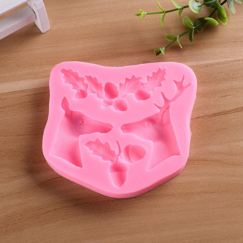 Diy-weihnachts-silikonform, Verschiedene Dekorative Kuchen-, Fondant- Und Schokoladenformen (4)