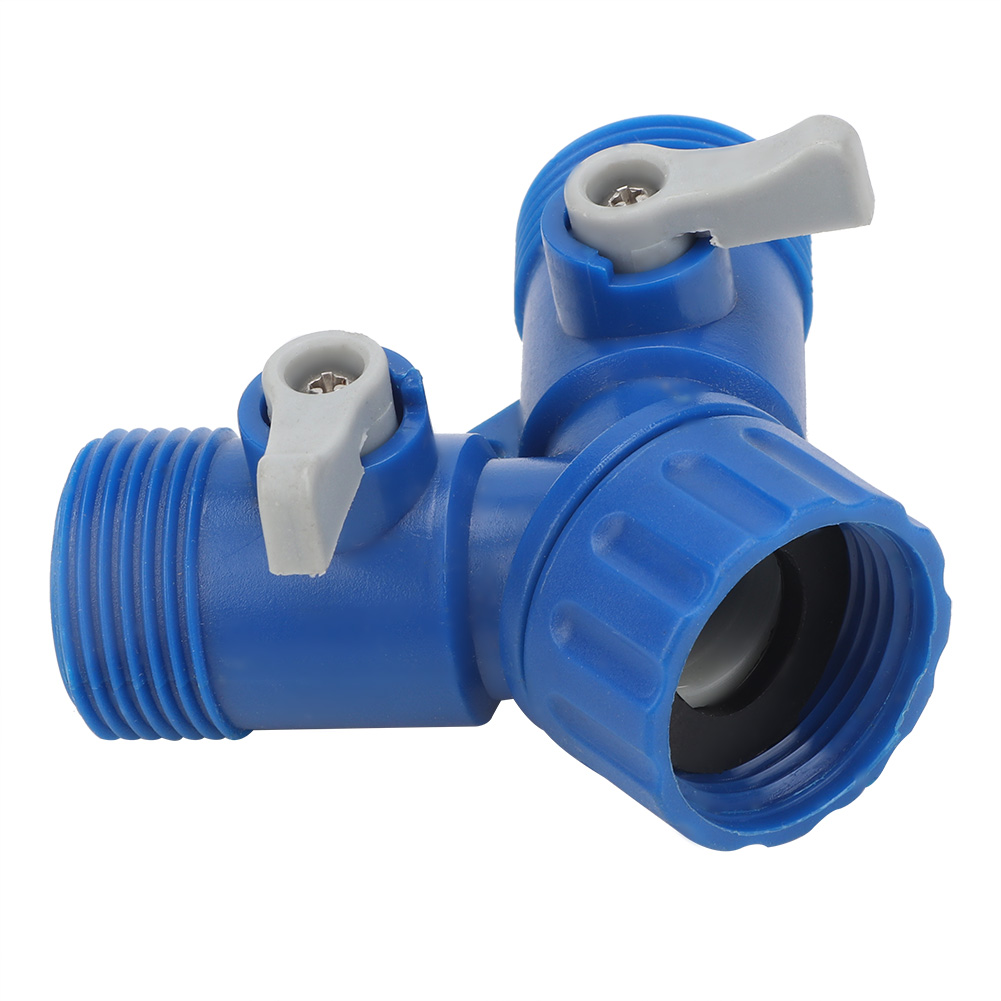 Abs-gartenwasserschlauch, 2-wege-y-verteiler, G3/4" (1 Stück)