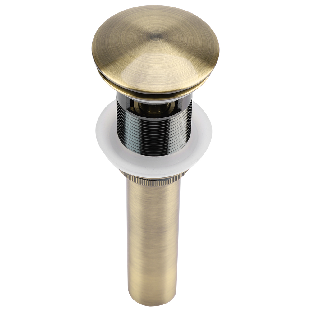 G1 1/4" Messing-spülbeckenablaufanschluss Mit Überlaufrohr (grüne Bronze)