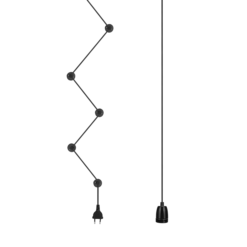 Retro-pendelleuchte Mit E27-fassung, Led-hängeleuchte Mit 4 M Gummikabel, Keramik-eisen-finish, Für Wohnzimmer, Küche, Flur