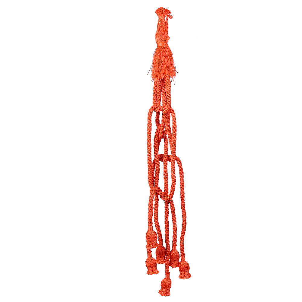 Vintage-pendelleuchte Im Landhausstil Aus Nylonseil, 1 M E27-fassung, 6 Arme, 85–260 V, Für Wohnzimmer, Restaurant, Bar
