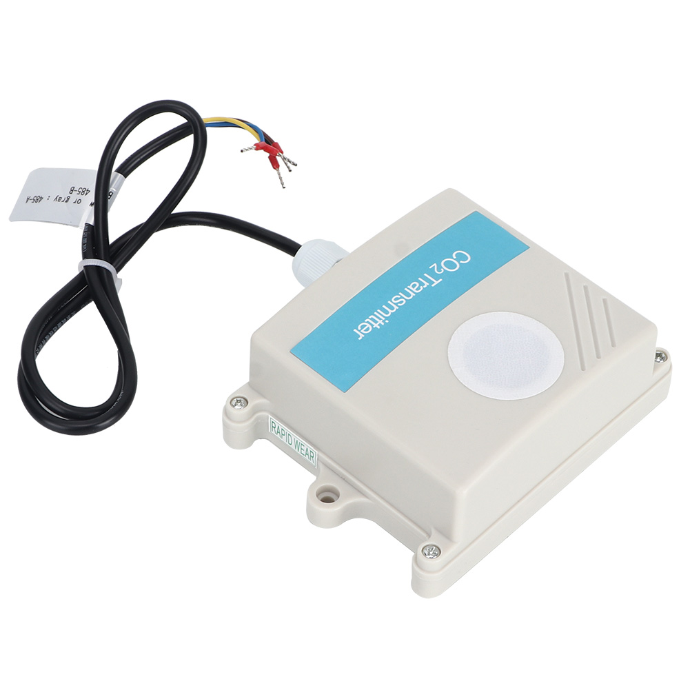 Co₂- Und Temperatur-/feuchtigkeitssensor, Abs, 11 X 8,5 X 4 Cm, Rs485-übertragung, 12–24 V, Für Blumengewächshäuser, 1 Stück