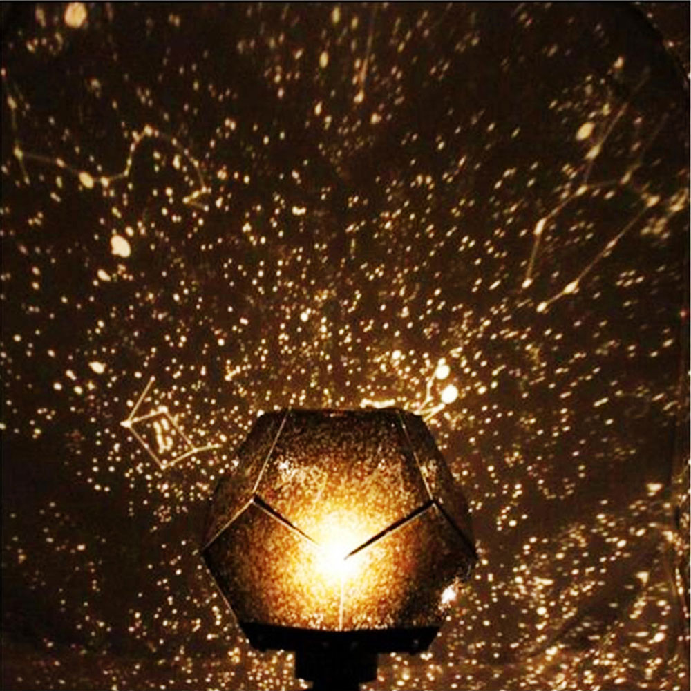 Rotierender Sternenlichtprojektor, Romantisches Ambiente, Usb-anschluss, Fantasie, Kinderzimmer, Geschenkidee, Abs/pp, 138 X 138 X 82 Mm, 1 Stück