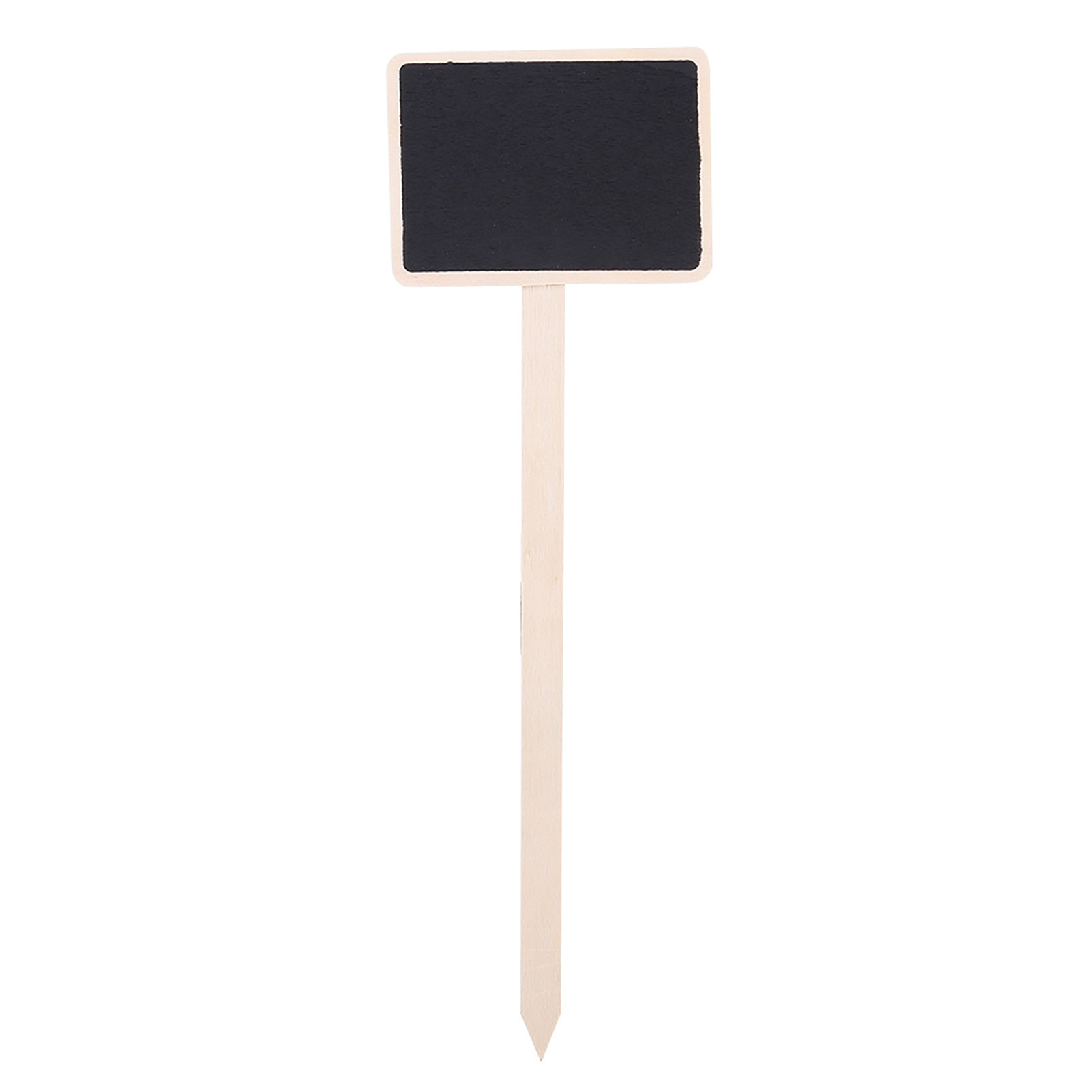 Set Mit 10 Mini-pflanzenetiketten Aus Holzschiefer Mit Botschaften Zur Gartenblumendekoration, 23,8 X 7,5 X 5,5 Cm