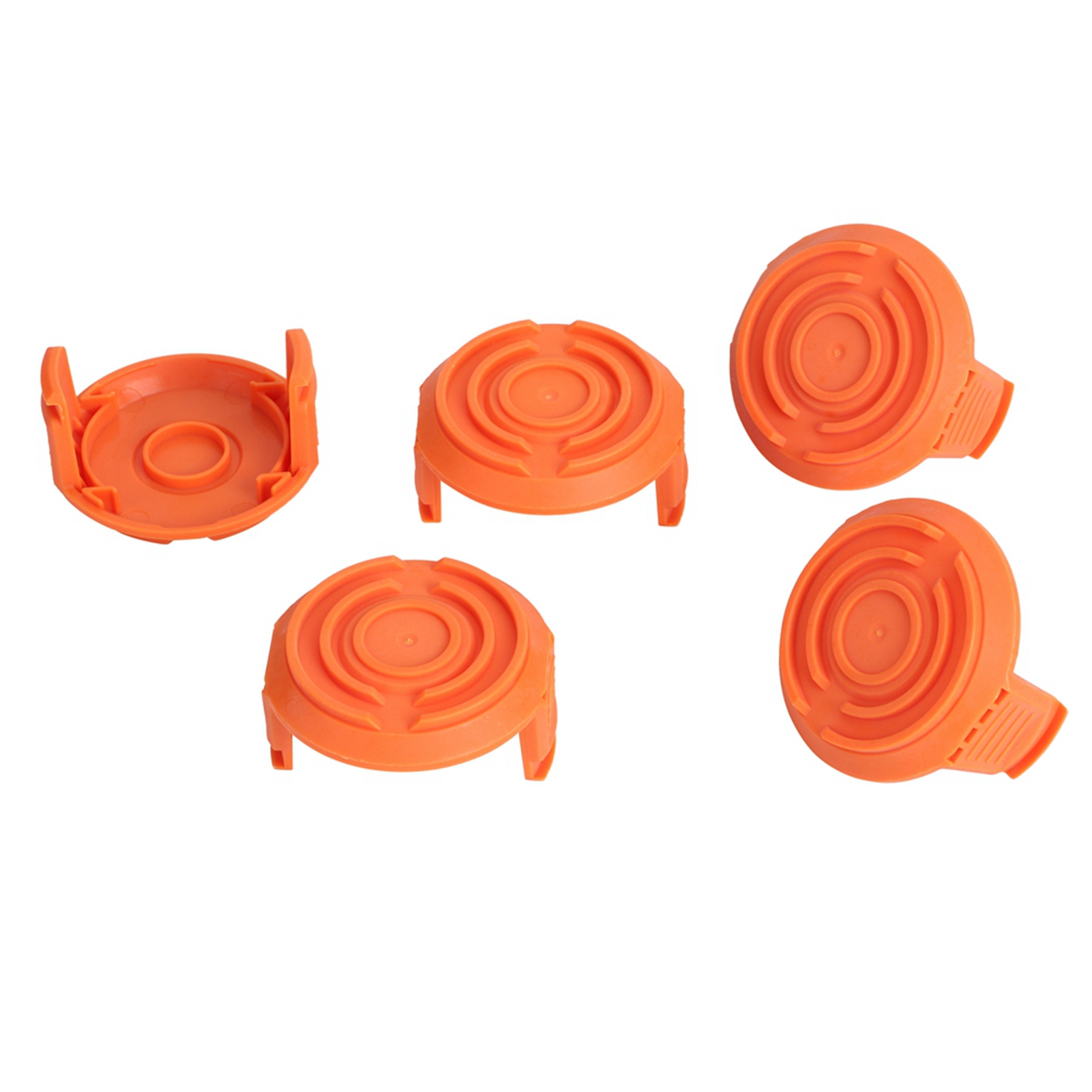 5er-pack Spulenkappen Für Worx Wa0010 Kompatible Freischneider, Kunststoff, 5,8 X 3,2 Cm, Für Den Gartengebrauch