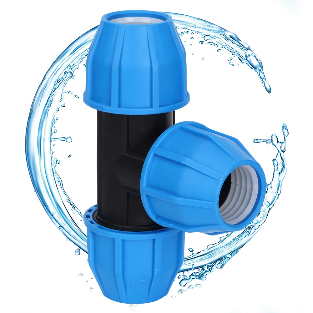 40-mm-t-stück Aus Pe-kunststoff Für Wasserleitungen, Verbindungszubehör, 1 Stück