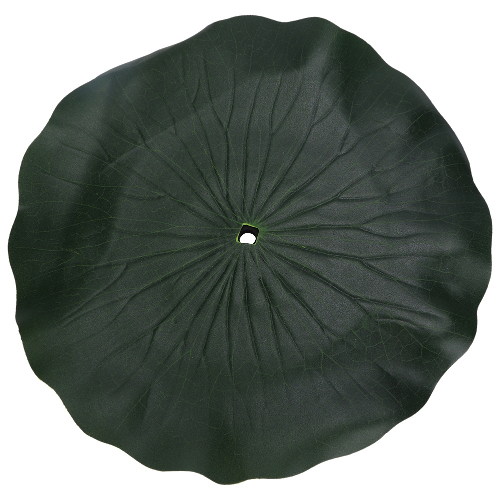 Schwimmende, Seerosenblattförmige Kunststoffschale Ø29cm Für Springbrunnen, Gartenteich