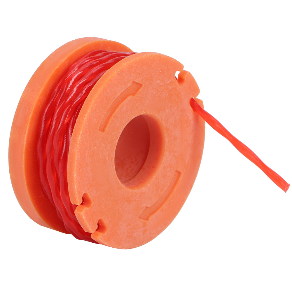 6er-packung Schneidfadenspulen Mit Schutzhülle Für Worx Wa0010 Trimmer, Ersatzteile, 3 M Nylon, 1,65 Mm
