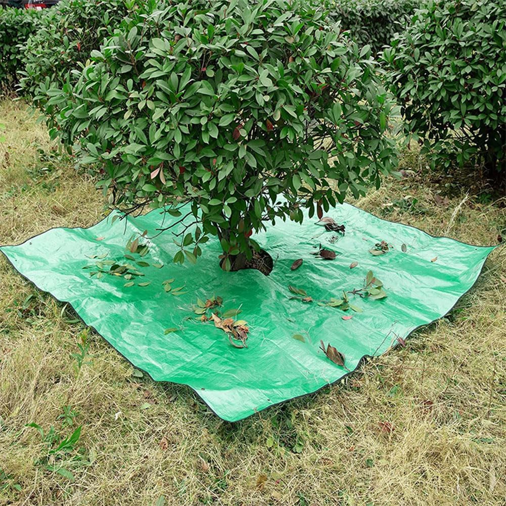 Jssevn - Schutzplane Für Den Baumschnitt Im Garten Mit Einem 30 Cm Großen Loch