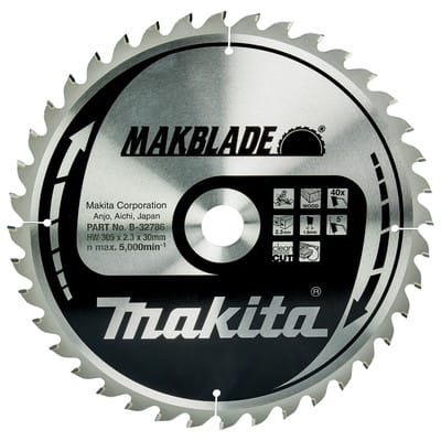 MAKBLADE+ Sägeblatt ø305 x 30mm x 40Z