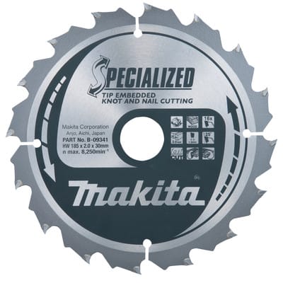 SPECIALIZED Sägeblatt ø190 x 20mm x 40Z