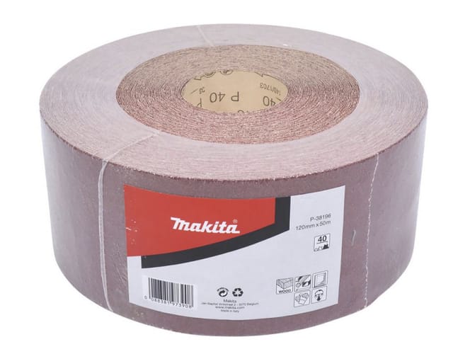 Schleifpapier-Rolle 120mm x 50m K40