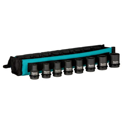 Steckschlüssel-Set 8-teilig 1/2" E-02989