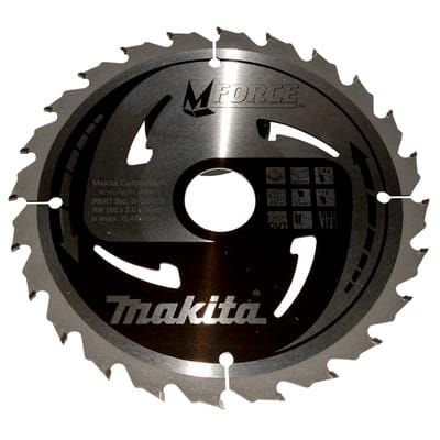 M-FORCE Sägeblatt ø180 x 30mm x 24Z
