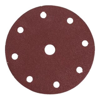 Schleifpapier Klett 150mm K400 10 Stück P-32013