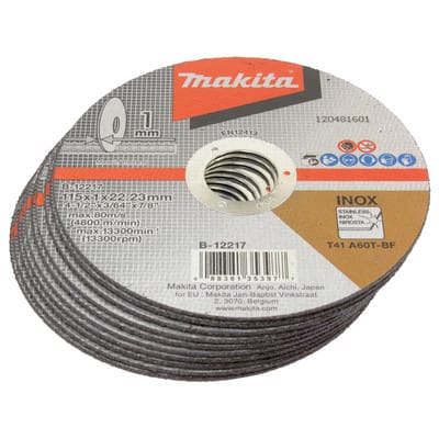 Trennscheibe 115 x 1mm INOX (10) B-12217-10