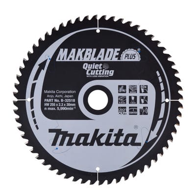 MAKBLADE Sägeblatt ø255 x 30mm x 60Z