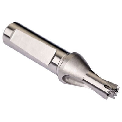 Hydra Bohrkörper 1.5×D extra kurz Glanzvernickelung ISO 9766 H85123.0