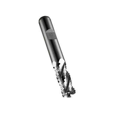 Schruppfräser DIN 844 K Unbeschichtet DIN 1835B – Weldon-Schaft C40012.0, 12mm