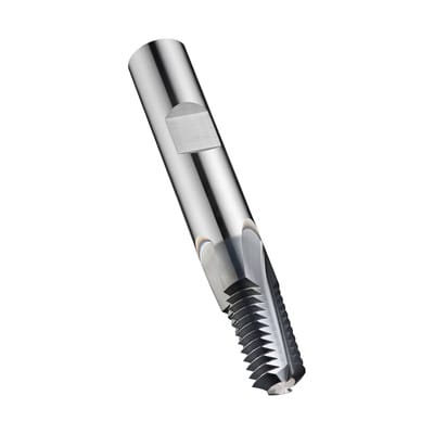 HM-Gewindefräser NPT Spiralnut 10° AlCrN DIN 6535 HB J26019.9-11.5, M1", 2