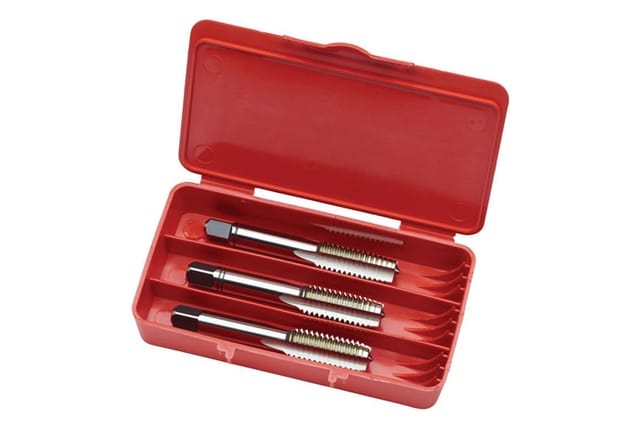Handgewindebohrer HSS UNC, geradegenutet Unbeschichtet E10810-24NO8, M10 2B