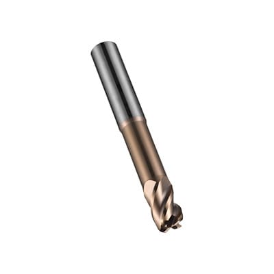 Schaftfräser mit Eckenradius, TiSiN DIN 6535 HA ø10mm S52410.0XR1.0