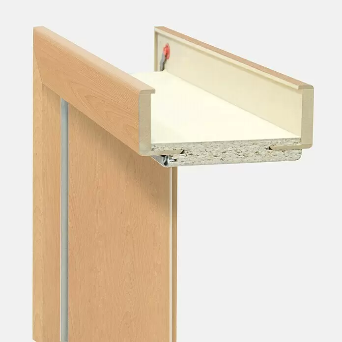 Classen PL Türzarge (610 x 1.985 mm, Wandstärke: 200 mm, DIN Anschlag: Links, Buche)