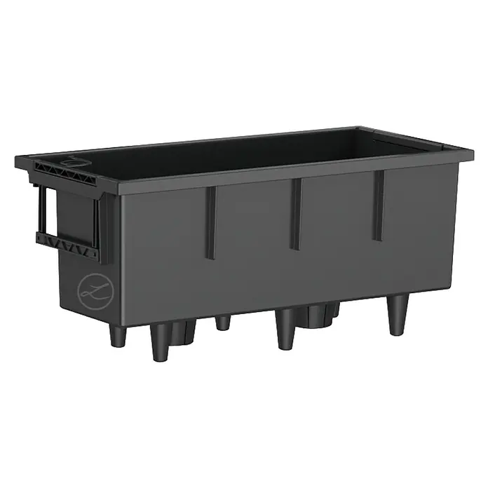 Lechuza Pflanzkasten-Einsatz Balconera (Kunststoff, Schwarz, Passend für: Balconera 80)