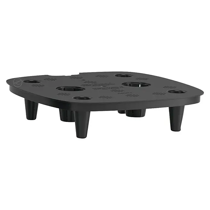 Lechuza Trennboden PIla Color (Kunststoff, Schwarz, Passend für: Pflanztopf Pila Color)