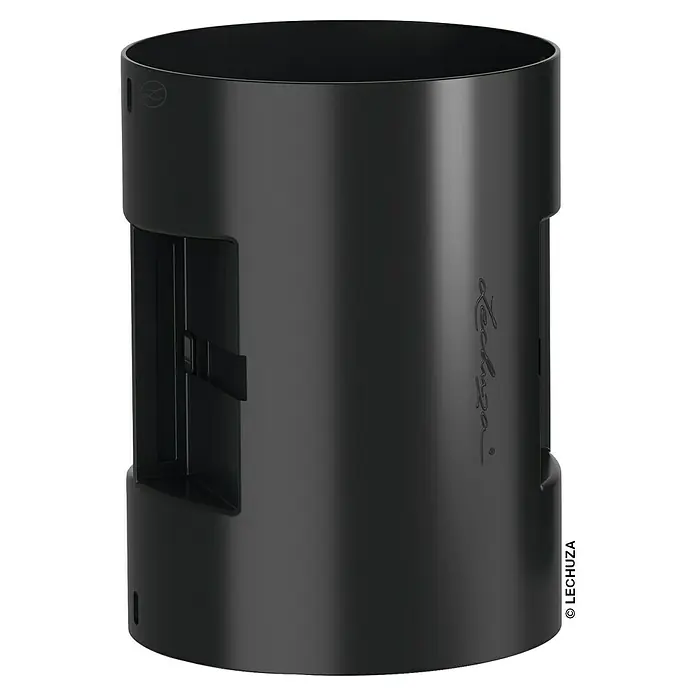 Lechuza Stützrohr Rondo (Kunststoff, Schwarz, Passend für: Rondo 32)