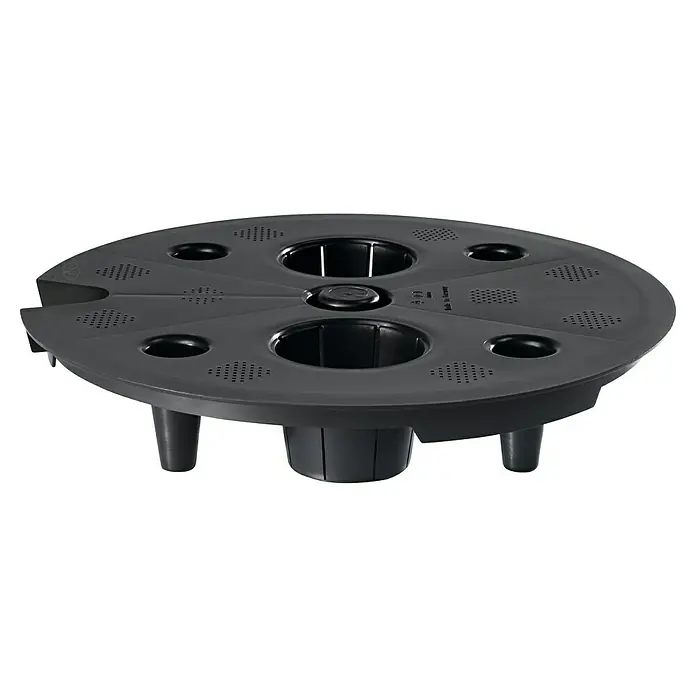 Lechuza Trennboden Rondo / Diamante (Kunststoff, Schwarz, Passend für: Rondo 40 / Diamante 40, 2 Stk.)