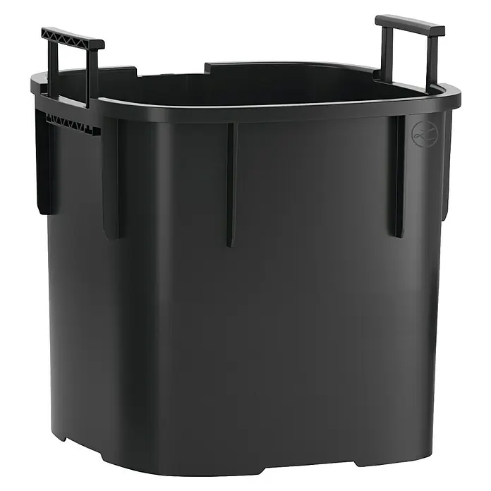 Lechuza Pflanzkasten-Einsatz Pila (31,5 x 31,5 x 29,5 cm, Kunststoff, Schwarz, Passend für: Pila Color High)