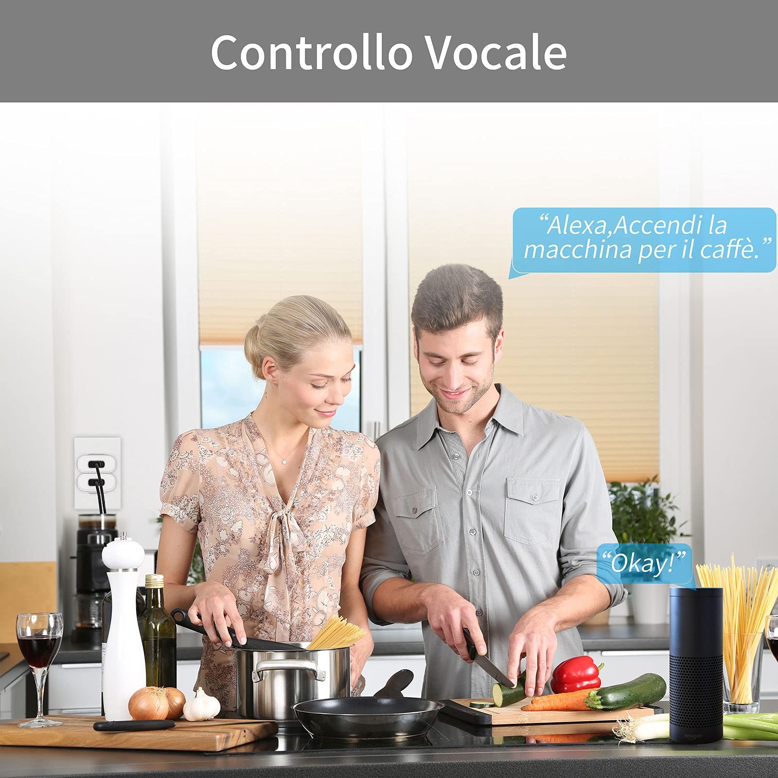 Smart Plug, WiFi Plug Smart Steckdose Mini Steckdose Kompatibel