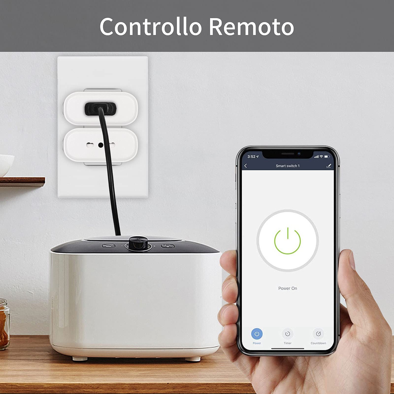 Smart Plug, WiFi Plug Smart Steckdose Mini Steckdose Kompatibel Bild 3