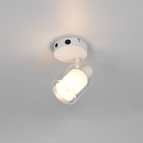 Reality Wandlampe Neralo warm grey E14