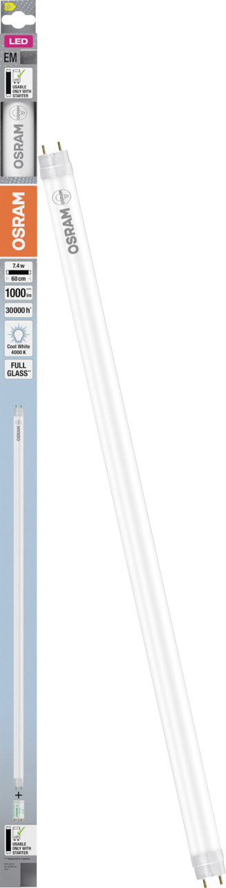 Osram LED-Röhre 60,3 cm G13 7,4 W neutralweiß Bild 2