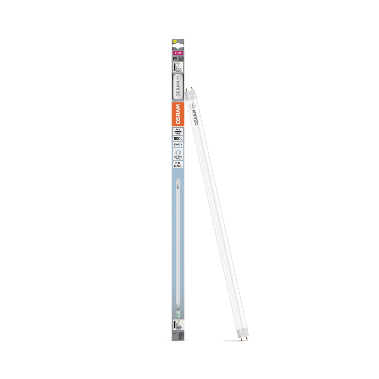 Osram LED-Röhre 60,3 cm G13 7,4 W neutralweiß Bild 3