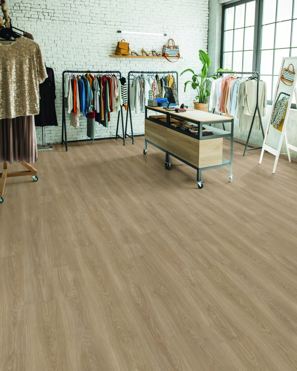 Kronoflooring Vinylboden mit Trittschalldämmung Musket Hawker Oak