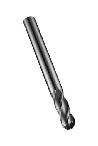 Radius-Kopierfräser AlTiN-Spezialbeschichtung DIN 6535 HA Schaft S5118.0, ø8mm