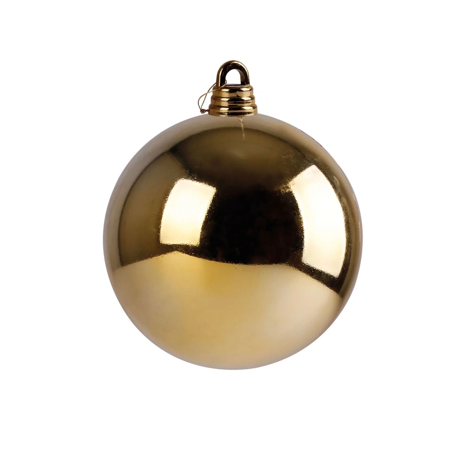 Lex Christbaumkugel Gold Weihnachtskugel ⌀ 20 cm Baumschmuck Deko-Kugel Glänzend