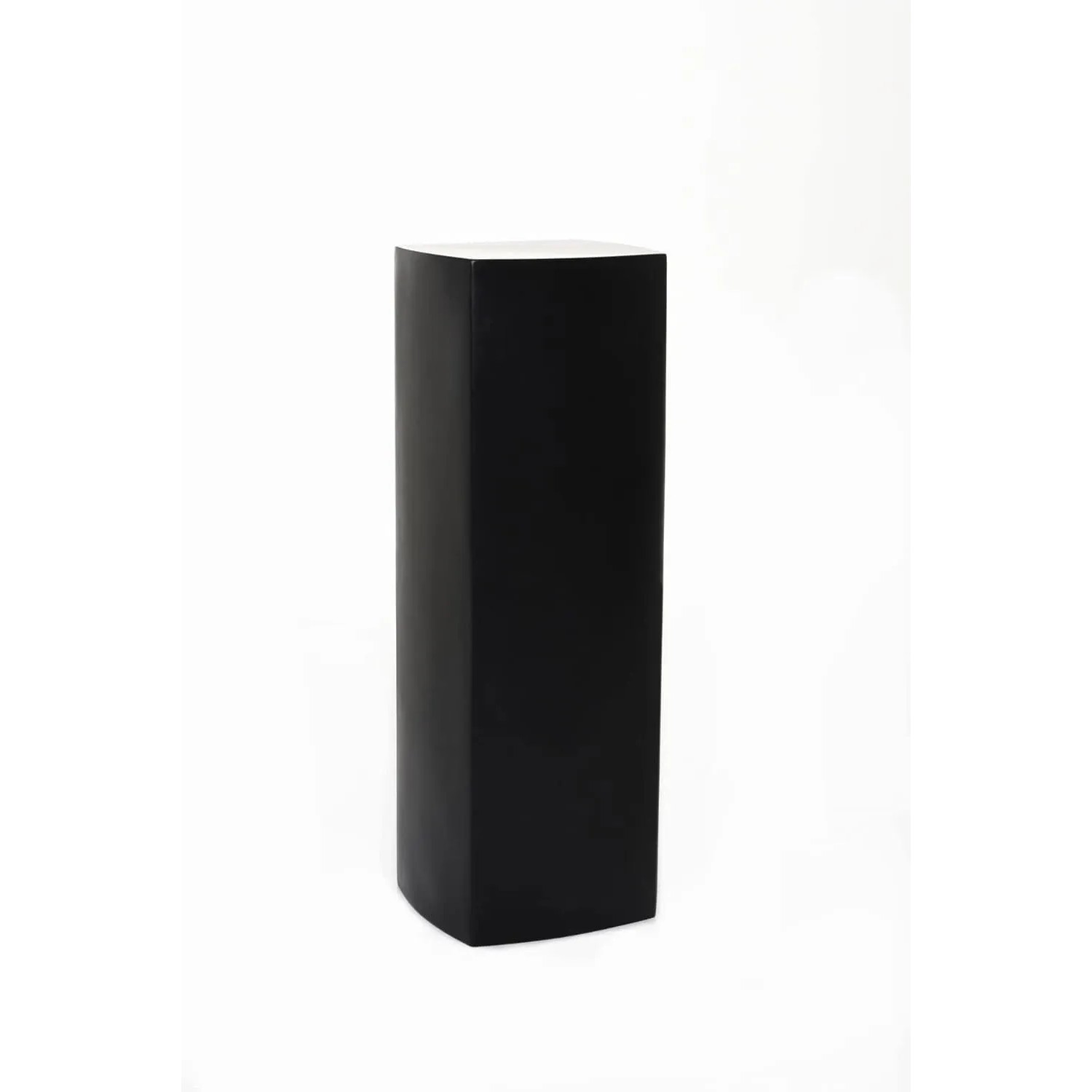 Vivanno Podest Incurvo Podest 34 cm x 34 cm x 100 cm Schwarz