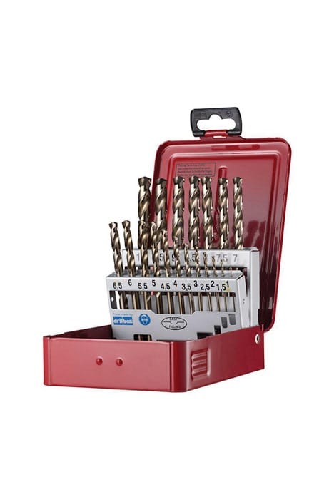 Spiralbohrer-Satz HSS-E 135° DIN 338 Oberfläche Bronzeoxid A295219