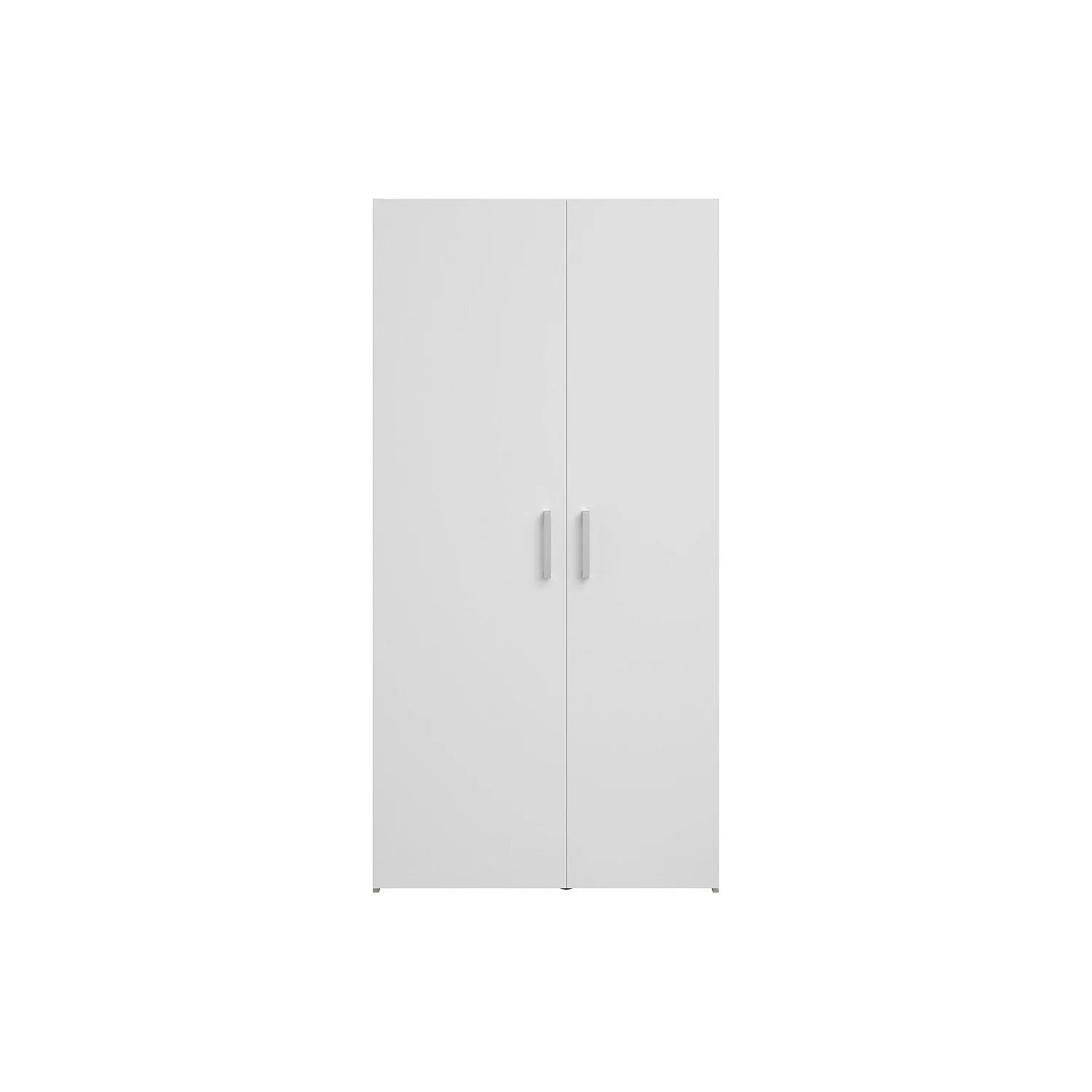 Vente-unique Badschrank Erkano Naturfarben Hell Weiß 91.7 cm