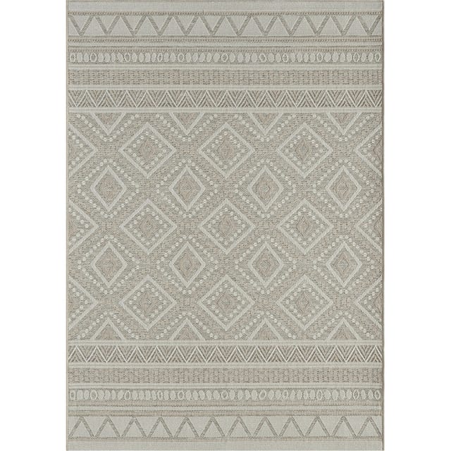 Mömax Flachwebeteppich Ottawa 2 in Beige ca. 80x200cm