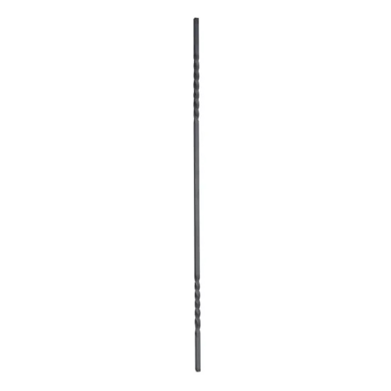 FeNau Zwischenstab Stahl Roh 12x12 mm L=1000 mm 2x Gedreht Außermittig