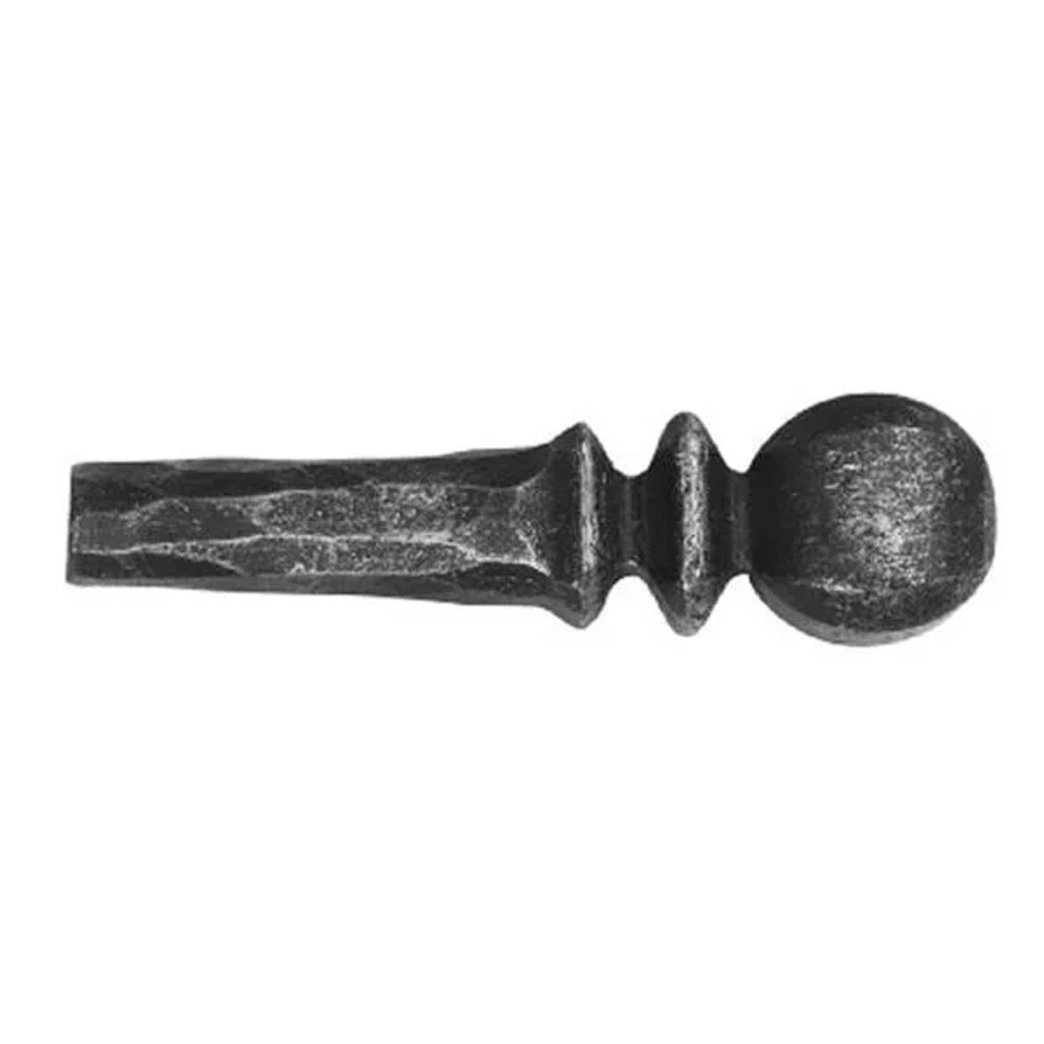 FeNau Geländerkugel Stahl Roh Ø 25 mm 230 X 45 mm Glatt